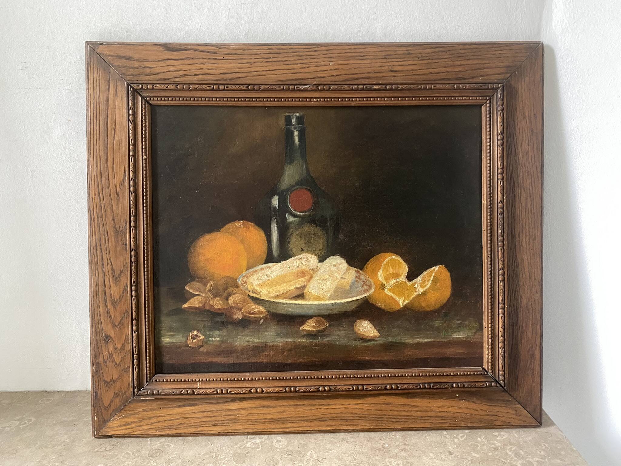 Nature morte aux fruits de la fin du XIXème siècle