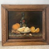 Nature morte aux fruits de la fin du XIXème siècle