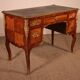 Small Double-Sided Writing Desk in Rosewood in Louis XV style from the 19th century.