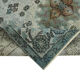Handmade Hi-Low Pile Oriental 1980s 175 cm x 286 cm Blue Rug