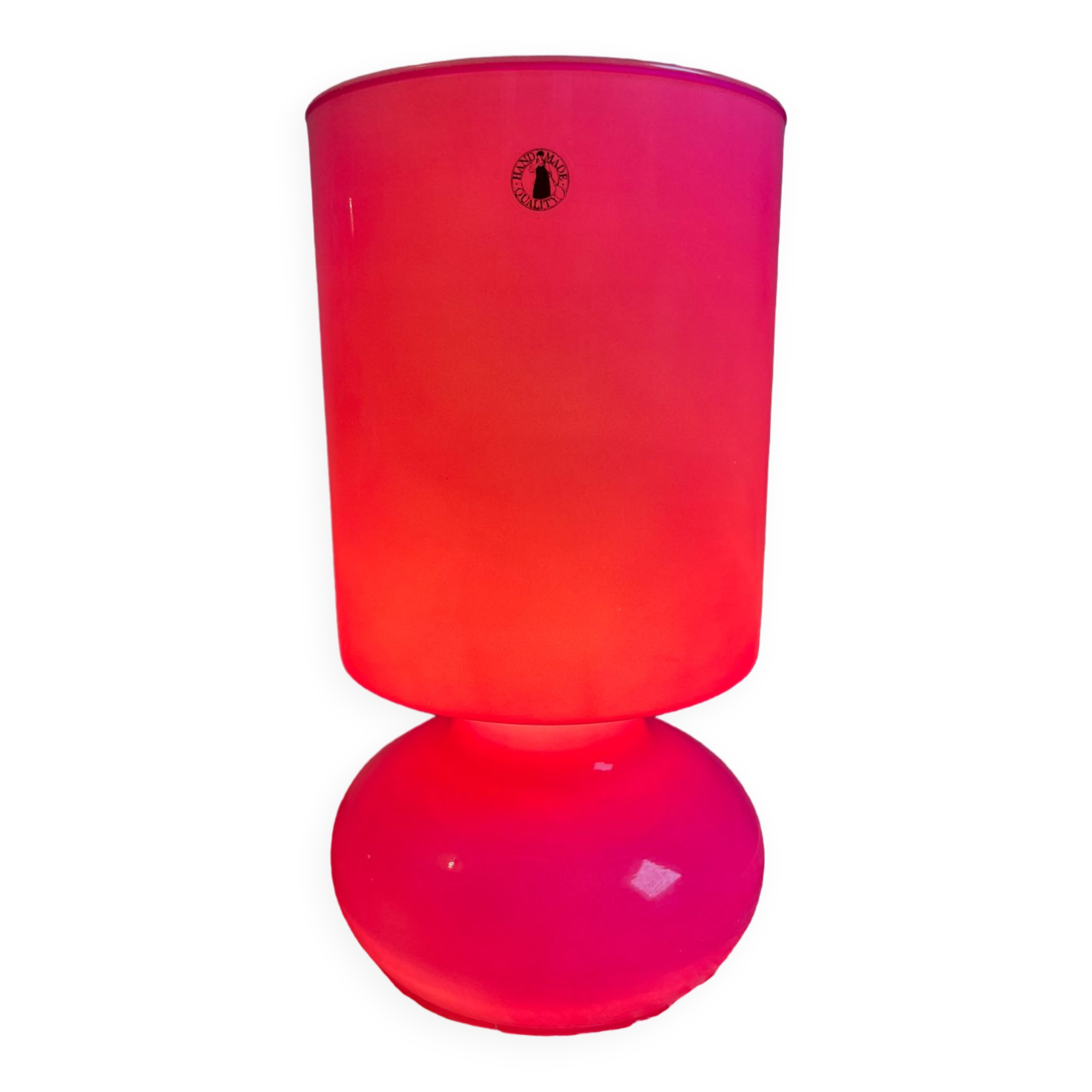 Lampe Lykta année 90 rose