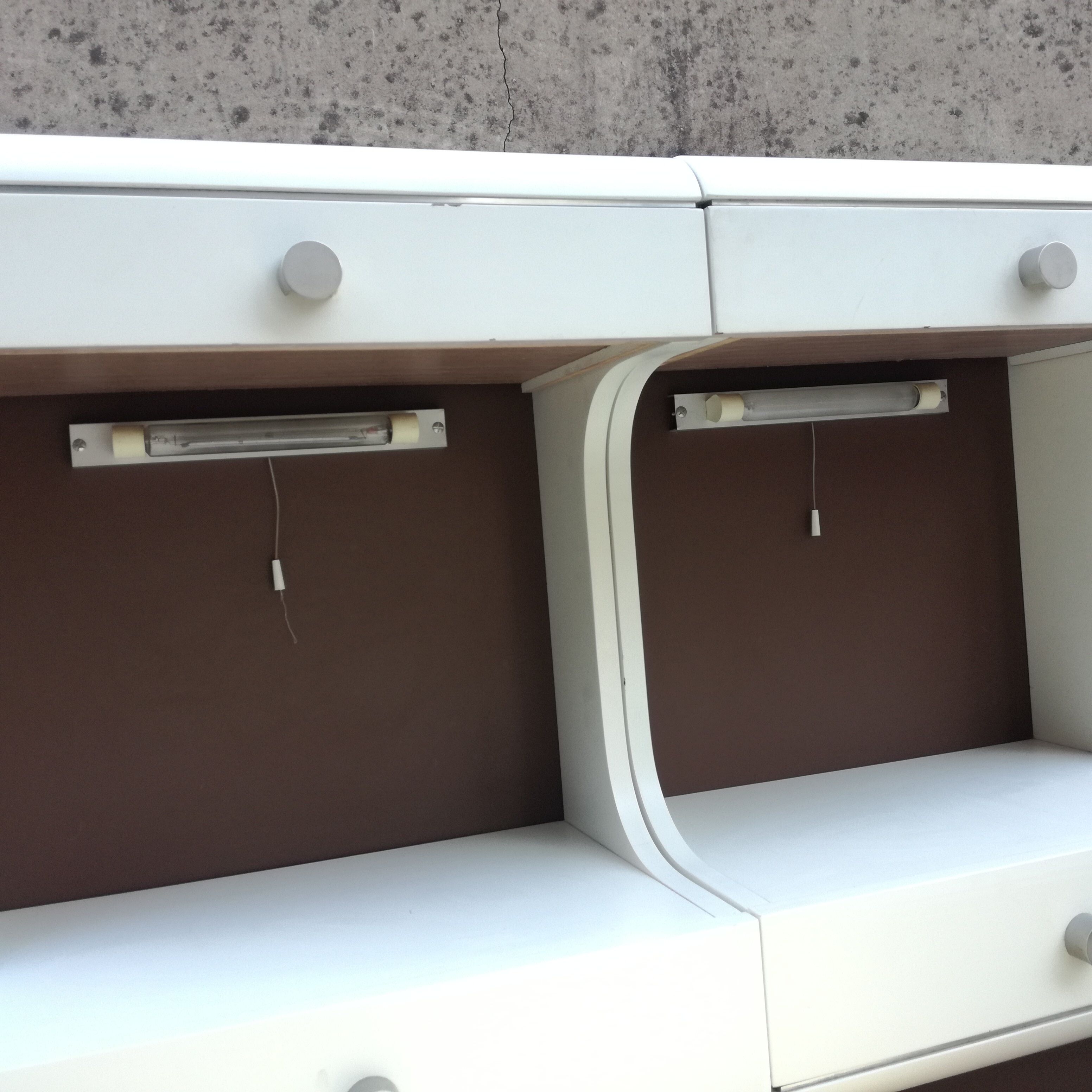 Pair of space age L50 bedside tables