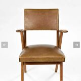 Pair of vintage Scandinavian style armchairs
