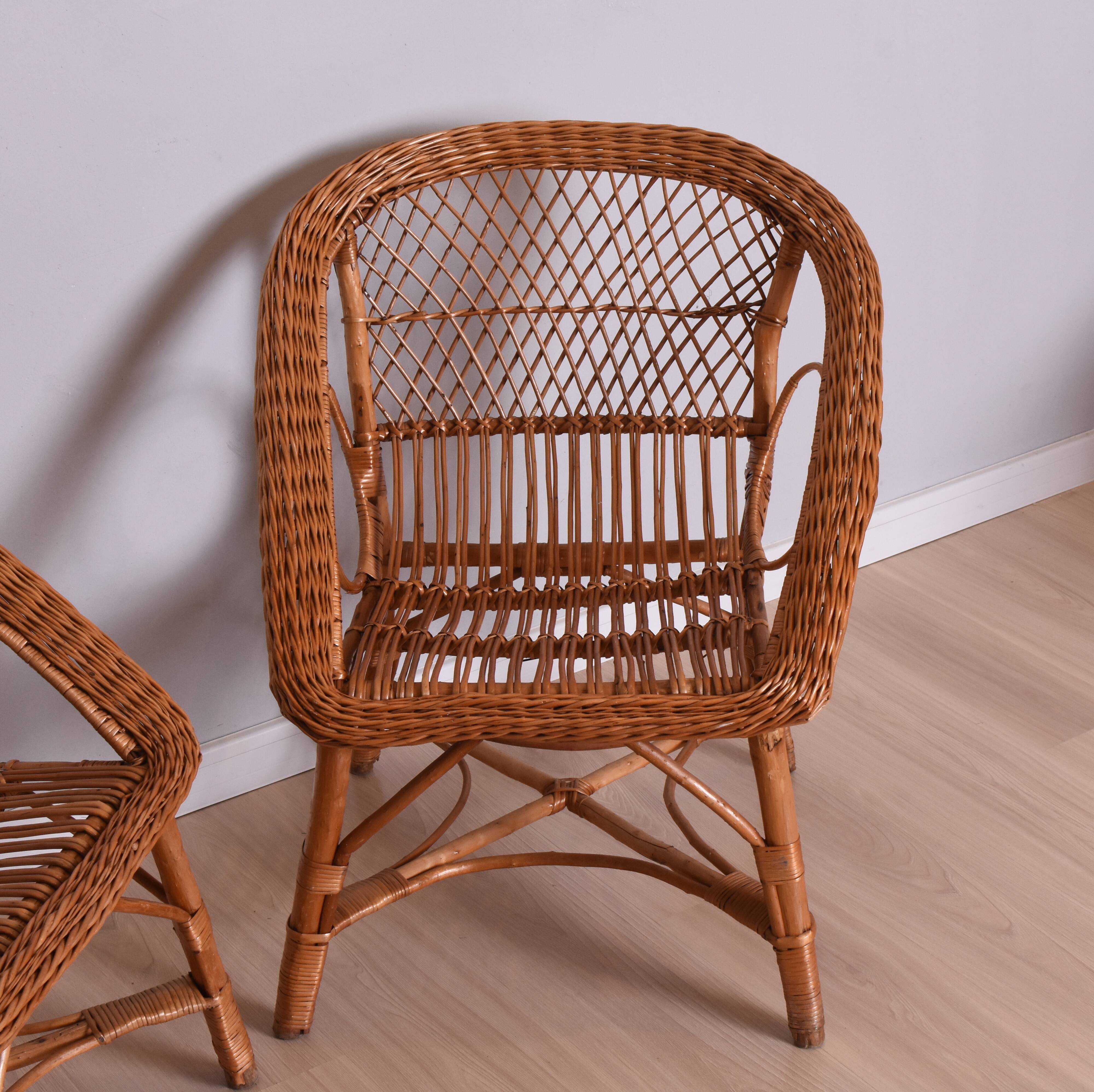 Pair of Armchairs, 1980s