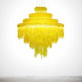 Contemporary Jacopo Foggini Mod Sneeze B Yellow Methacrylate Italian Chandelier