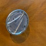 Pair of art deco bedsides in lemon tree magnifying glass