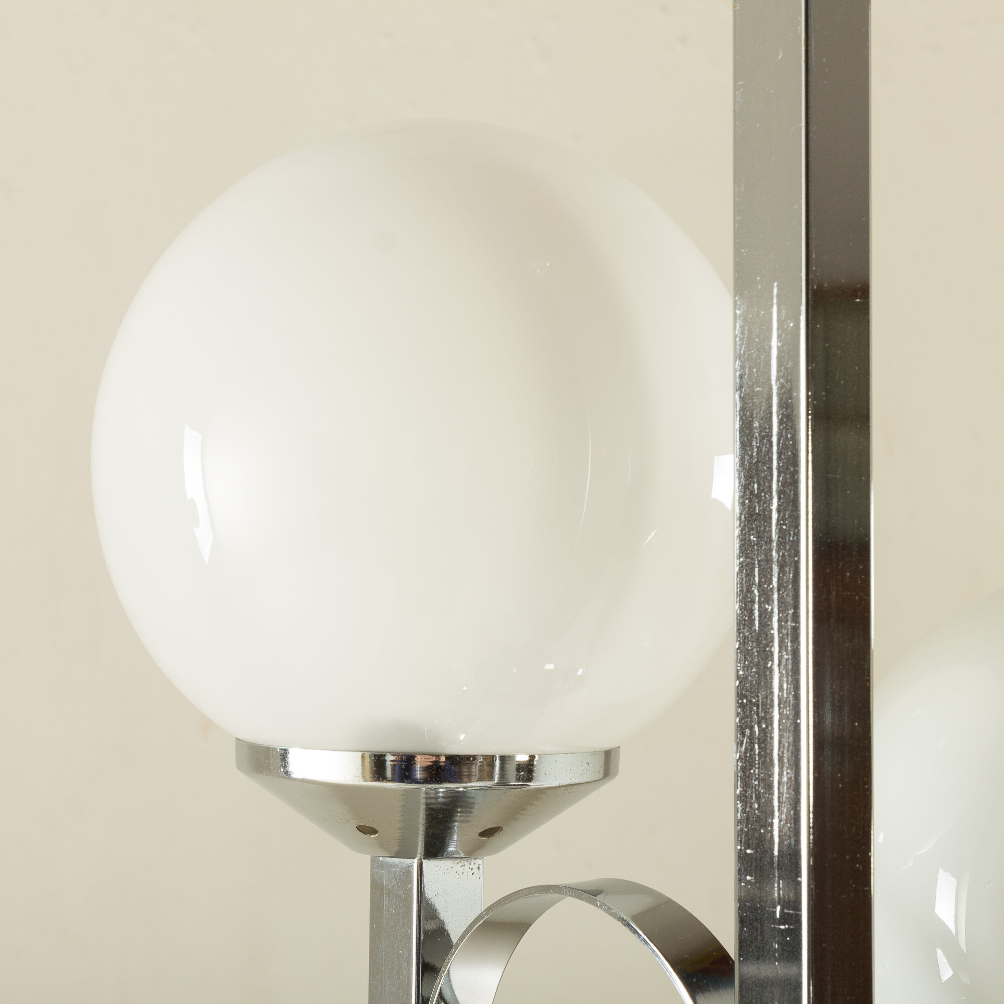 Lampadaire italien des années 1970.