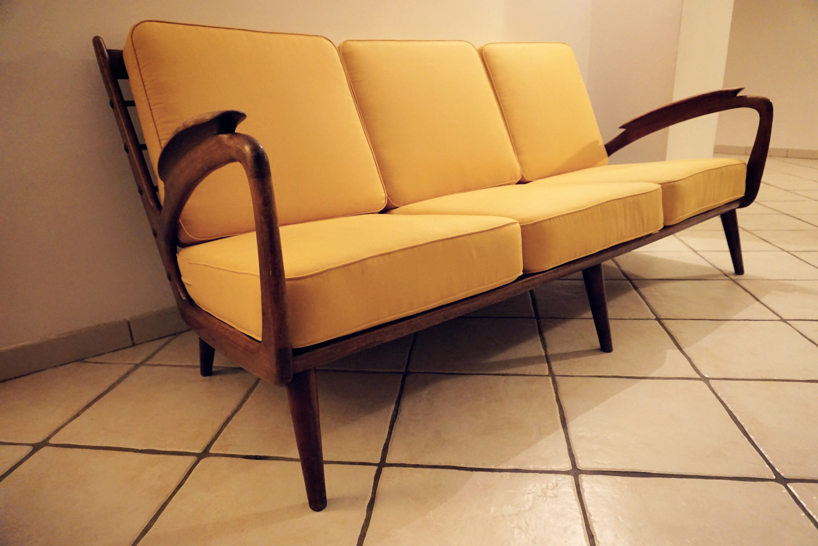 Sofa 1960s Scandinavian vintage