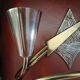 Splendid pair of bronze wall sconces by Jules Leleu? Art Deco.