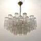 Tronchi Murano Glass Chandelier 1970’s