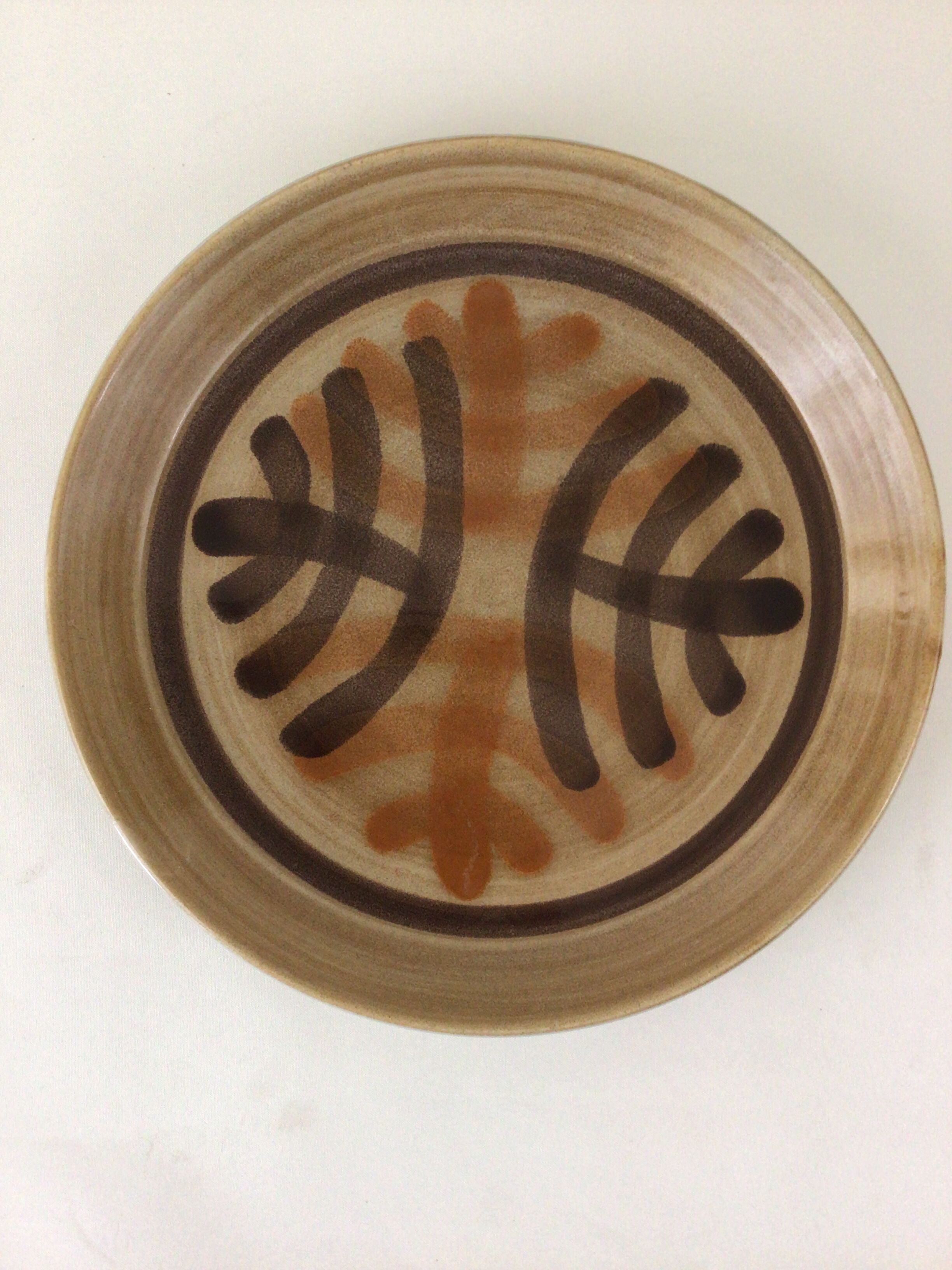 Ceramic dish Pornic model Palmyra, 1970 ́s