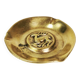 Art Deco brass ashtray, Denmark, 1950s