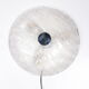 Vintage ceiling lamp with chrome and murano glass, 1960s