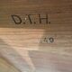 Oak table or desk - Denmark 70s/80s