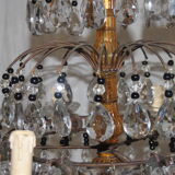 Chandelier with pendants 8 light arms