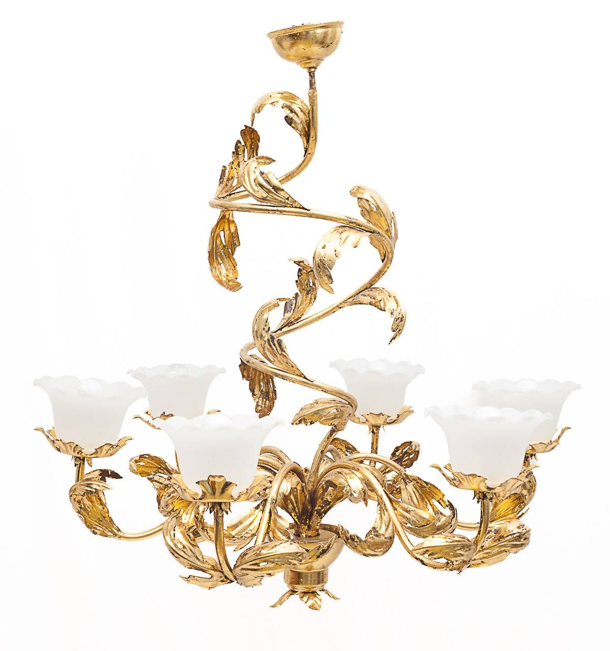 Antique floral chandelier