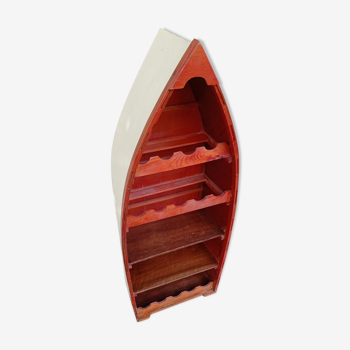 Étagère bateau pour bouteille