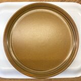 Set of 9 Sarreguemines stoneware dessert plates