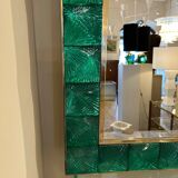 Miroir Murano, verres taillés XX eme