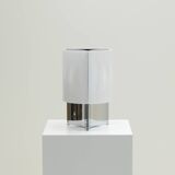 Model 526/p table lamp by Massimo Vignelli for Arteluce, 1960s Italy.
