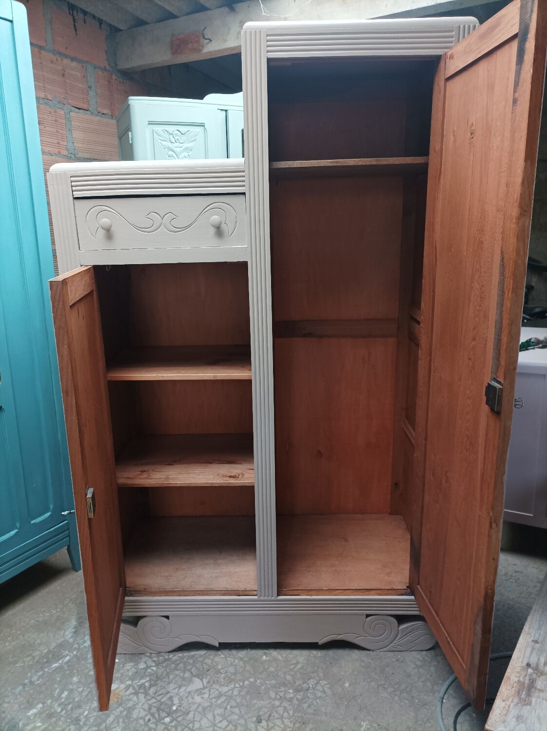 Art Deco wardrobe from the period