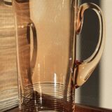 Pichet/carafe en verre soufflé
