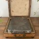 Old hot water bottle foot rest, heater