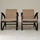 Paire de fauteuils art déco par Jan Vanek 1930