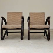 Paire de fauteuils art déco par Jan Vanek 1930