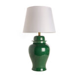 Base lamp jar temple green
