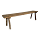 Banc rustique de ferme
