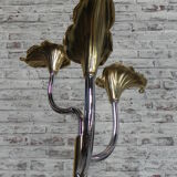 Standing Italian Calla lily floor lamp