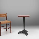 Rare Louis Vuitton cast iron bistro table with bakelite top, France ca. 1930