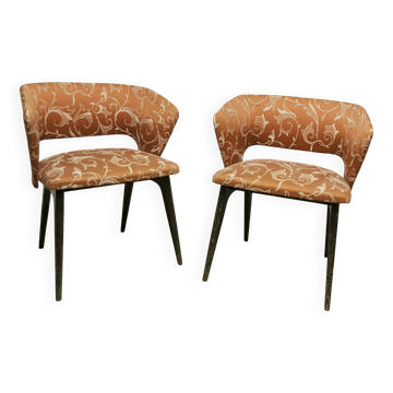 Paire de fauteuils "coquille" 1958 Michel Ducaroy édition Roset