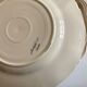Set of 10 plates ivory of sarreguemines with godrons