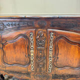 Buffet provençal en noyer d’époque Louis XV XVIII