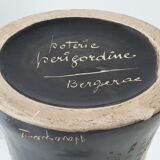 Vintage diabolo vase by Jean Varoqueaux