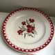 Set of 11 plates signed Mignardises Sarreguemines hand painted decor