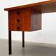 Bureau en teck moderne du milieu du siècle par Asko Finlande, années 1960