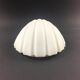 Pair of Vintage Shell-Shaped Opaline Glass Wall Lamps from Limburg, 1970s