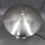 1930s Art Deco Nickel Mushroom Table Lamp Europe