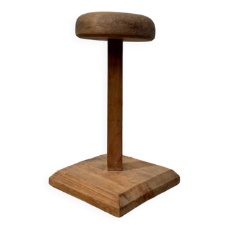 Old wooden hat rack