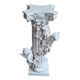 Elegante Colonna con Angeli in Ceramica – Stile Neo-Barocco (Anni '80)