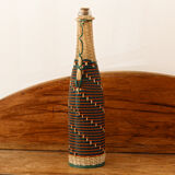 Vintage scoubidou bottle