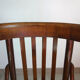 Pair of bistro chairs pattern flowers