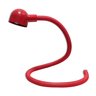 Lampe de bureau serpent Hebi vintage rouge