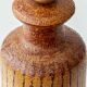 Søholm stoneware table lamp, organic contemporary, Denmark, 1960s, with new shade.