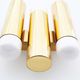 Set of 2 Brass Tubular Sconces Sciolari by SA Boulanger