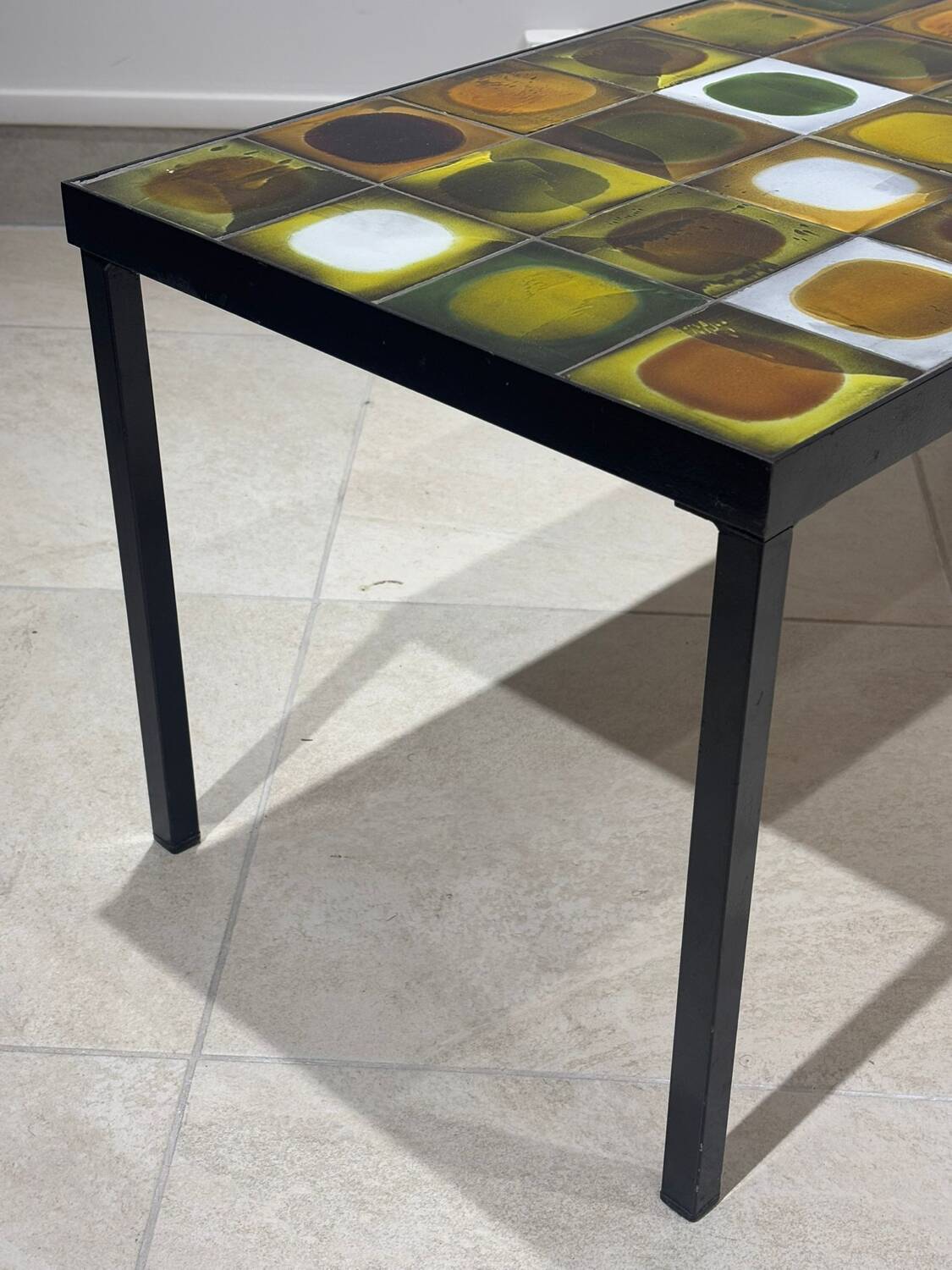 Ceramic coffee table by Roger Capron