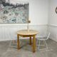 1960 tripod table in beech wood